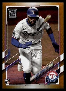 2021 Topps Series 1 Leody Taveras Rookie Gold Foil - Picture 1 of 2