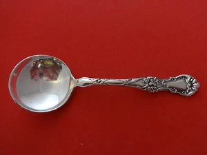 Floral by Wallace Teller Versilbert Bouillon Suppenlöffel 4 3/4" - Bild 1 von 1