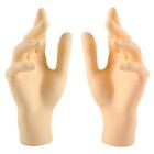 2 Pcs Female Hand Mannequin Theatrical Property Display Mannequin Skin Color