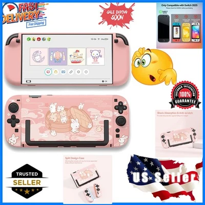 Carcasa Protectora Compatible con Switch 2, Estuche Acoplable Dibujos Kawaii para S... Foto 1 de 4