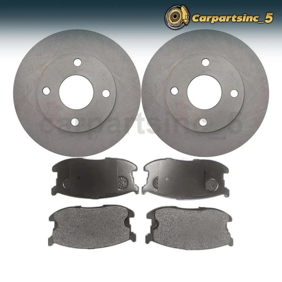 Rotor de freno Pastilla de freno delantera 3 piezas para Chevrolet Spectrum 1,5 L 1985 1986 1987 1988 Foto 1 de 3