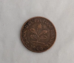 1 Pfennig 1949 J - Deutschland - Bank deutscher Länder - Bild 1 von 2