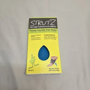 Soportes de arco acolchados para aliviar el dolor de fascitis plantar (Strutz) - Imagen 1 de 4