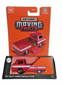 2025 Matchbox Moving Parts 1961 Corvair Rampside Truck Red JBW95 - Bild 1 von 2