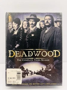 Deadwood The Complete Third Season DVD Set Season 3 NEW SEALED - Picture 1 of 3