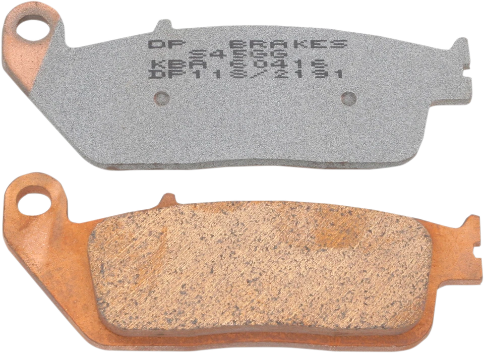 Pastillas de freno de metal sinterizado estándar DP Brakes DP DP118 98-16 Honda VT750C Shadow Foto 1 de 1