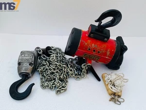 INGERSOLL RAND ARO 7776E-1C10-06 PNEUMATIC AIR CHAIN HOIST 1 TON 10 FT.CHAIN - Picture 1 of 10