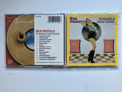 SEX PISTOLS-Flogging A Dead Horse-1986 CD - Very Good Condition Foto 1 de 2