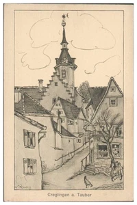 S8469/ Creglingen a. Tauber AK ca.1912 - Bild 1 von 2