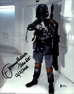 Jeremy Bulloch signiert & beschriftet Star Wars Boba Fett 8x10 Foto #1 Beckett Echtheitszertifikat - Bild 1 von 1