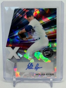 2024 Leaf Press Pass Premium Triple Threat Nolan Ryan /10 #TTR-NR1 - Picture 1 of 2