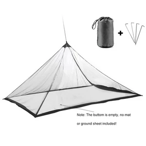 Moskito-Zelt Zeltnetz Wasserfest Zelt Camping Luftzirkulation Mesh Mesh-Zelt - Bild 1 von 36