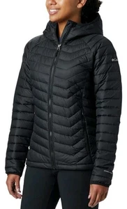 Light women's winter jacket Columbia POWDER LITE JACKET ACTIVE MEDIUM WOMEN NEW - Picture 1 of 6