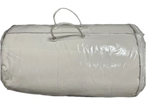 Pom Pom at Home Luxury Linen King Amsterdam Coverlet/Quilt White Velvet BNWT - Picture 1 of 10