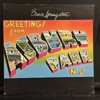 Bruce Springsteen Greetings from Asbury Park 1979 Columbia 2nd Press EX Vinyl LP - Image 1 of 4