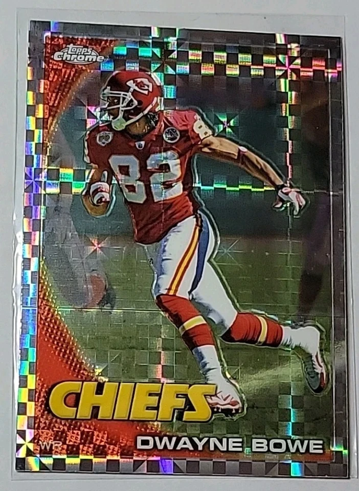 Tarjeta Dwayne Bowe 2010 Topps cromada X-Fractor #C177 Kansas City Chiefs Foto 1 de 1