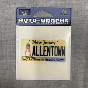 AUTO-GRAPHS New Jersey Car Sticker - Allentown Lighthouse Automotive Decals - Picture 1 of 2