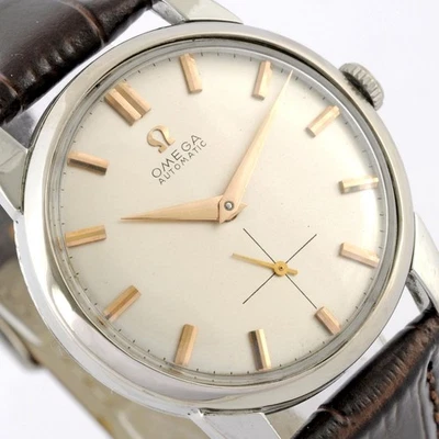 AUTHENTIC OMEGA SEAMASTER SWISS REF 2848 AUTOMATIC STEEL GENTS WATCH FROM 1958 - image 1 of 4