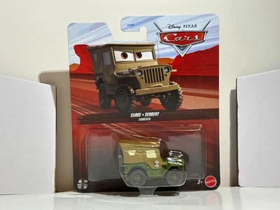 Sarge - Disney Pixar Cars - New Mattel Die-Cast - Image 1 of 4