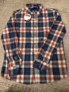 MARVEL AVENGERS Five Four Long Sleeve Shirt Red White Blue Mens Size Large - Picture 1 of 8