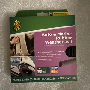 Duck Brand  Auto & Marine Weather Resistant Rubber Gasket 2 Strips 8.5ft each - Bild 1 von 2