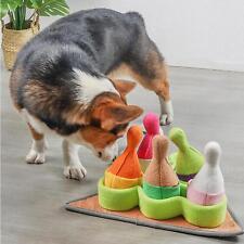Pet Dogs Snuffle Mat Bowling Toy Chewing Toys Puzzle Game Slow Feeder