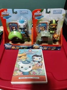 Octonauts Above & Beyond Kwazii & CAPTAIN BARNACLES Adventure PACK & MOVIE DVD - Picture 1 of 4
