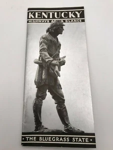 Kentucky Highways At A Glance 1930s Travel Booklet Greyhound Line Advertisement - Bild 1 von 12