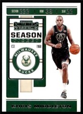 2019-20 Contenders Season Ticket Base #61 Khris Middleton - Milwaukee Bucks