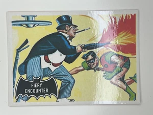 1989 Topps Batman Deluxe Reissue Edition Fiery Encounter #19 - Picture 1 of 2