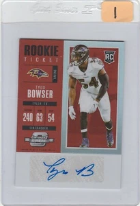 2017 Panini Contenders Optic Red Rookie Auto #198 Serial /75 Baltimore Ravens - Picture 1 of 2