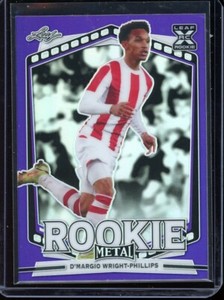 2022 Leaf Metal Soccer Purple Prismatic D'Margio Wright-Phillips Rc (8/25)