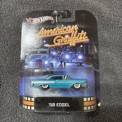 Hot Wheels American Graffiti 758 Edsel Retro Entertainment HW2 - Image 1 of 3