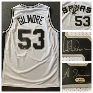 Artis Gilmore Signed Jersey (Leaf) Auto Nickname Inscription “A-Train” Spurs HOF - Picture 1 of 5