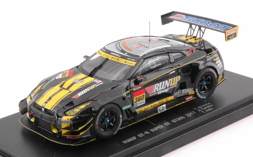 EBBRO EB45528 NISSAN GT-R N.360 SUPER GT300 2017 Y.SHIBATA-A.TANAKA-T.AOKI 1:43 - Immagine 1 di 1