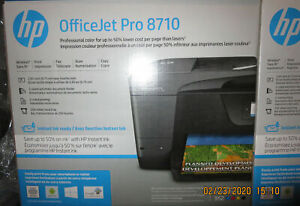 Brand New! HP Officejet Pro 8710 Inkjet Printer