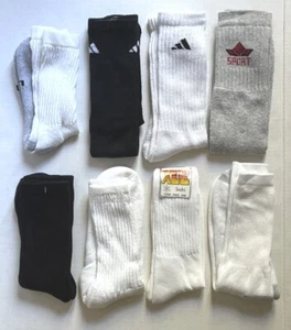 Men New Mid-Calf Comfort Crew Socks Shoe Size 6-11 - Choice Color - Picture 1 of 8
