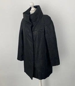Christian Lacroix Bazar Black Coat Metallic Size 42 EU Women’s - Bild 1 von 18