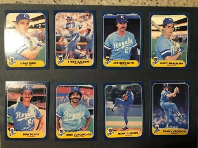 1986 FLEER BASEBALL CARDS 1-320 YOU CHOOSE MLB CARD FREE SHIPPING VINTAGE - Image 1 of 4