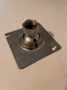 Ball Type Swivel Fixture Hanger 4" Sq Ceiling Outlet Cover 19 pcs ($7.89 ea.) - Picture 1 of 2