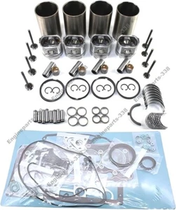 Overhaul Rebuild Kit for Mitsubishi Engine K4N Kobelco Excavator SK045SR SK45 - Picture 1 of 1