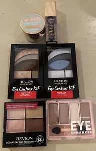 6 piece Lot Mixed Brand Eye Shadow Lot~ Revlon Covergirl Kokie ~ New READ!! - Picture 1 of 8