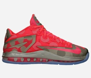 Nike Lebron XI Low Maison Du Collection - GRÖSSE 9,5 - 683256-064 gold rosa Stanzer - Bild 1 von 5