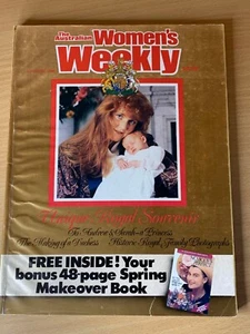 The Australian Women's Weekly Womens Magazine October 1988 Fergie Duchess York - Picture 1 of 3