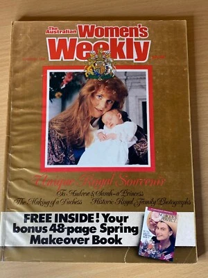 The Australian Women's Weekly Womens Magazine October 1988 Fergie Duchess York - Image 1 of 3