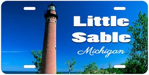 Michigan Little Sable Faro Novedad Coche Matrícula - Imagen 1 de 3