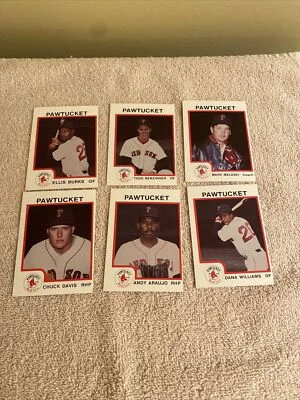 1987 ProCards Pawtucket Red Sox Team Set Pick Your Card - Image 1 of 4
