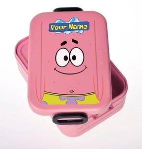 Personalisierte Lunchbox, Brotdose mit Namen | SpongeBob Motiv | Mepal Bento - Bild 1 von 3