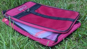 WSB Deluxe Rig Wallet Sea Fishing Red Tackle Trace Beach Storage Fishing Tackle - Picture 1 of 13