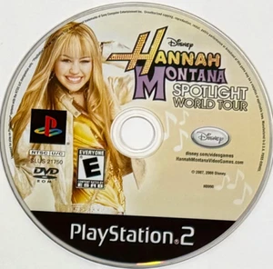 Hannah Montana Spotlight World Tour PS2 Sony PlayStation 2 - solo disco - Foto 1 di 1